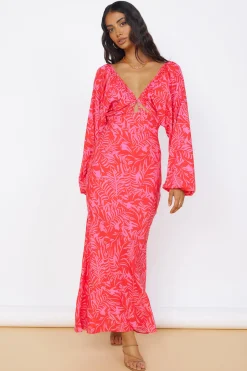 Joyful Endeavors Maxi Dress Pink