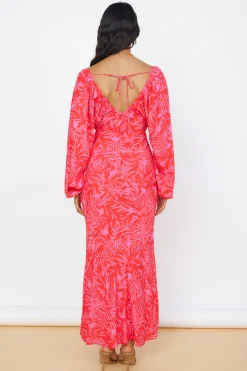 Joyful Endeavors Maxi Dress Pink
