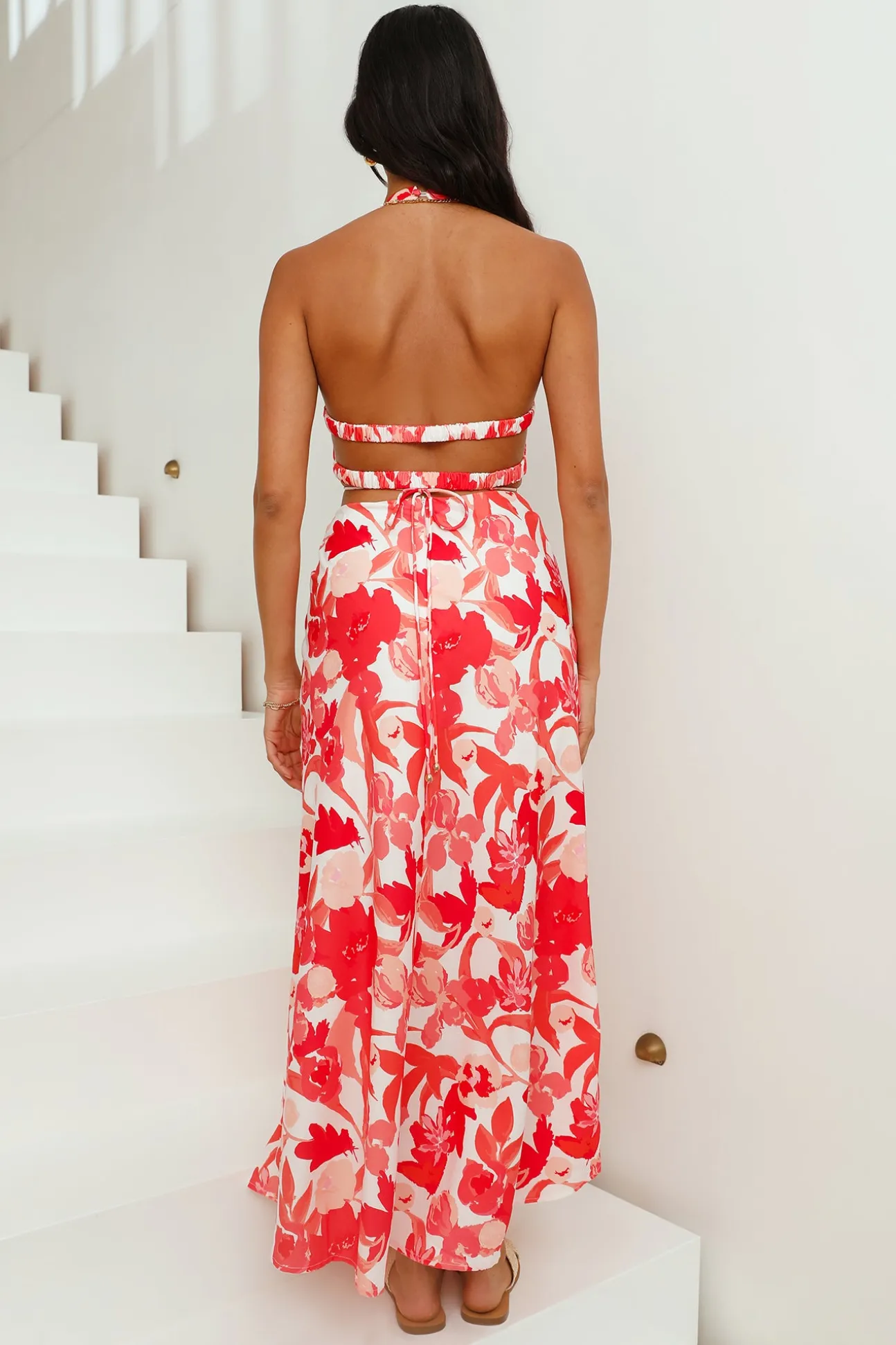 Joyful Quest Maxi Dress Red