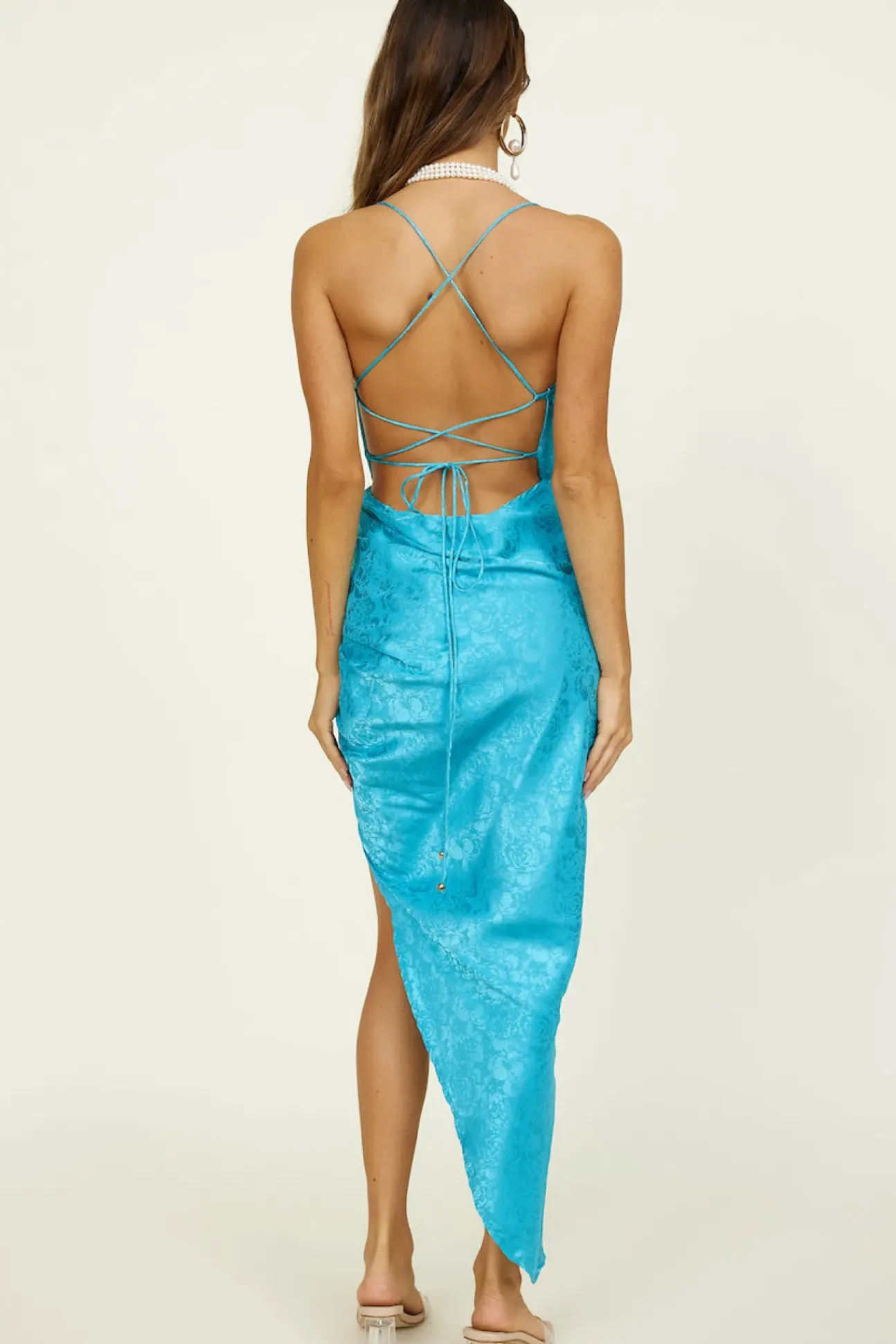 Joyride Midi Dress Blue
