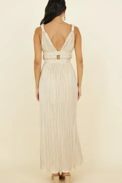 Jupiter Calling Maxi Dress Beige