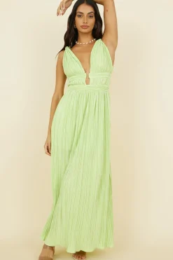 Jupiter Calling Maxi Dress Green