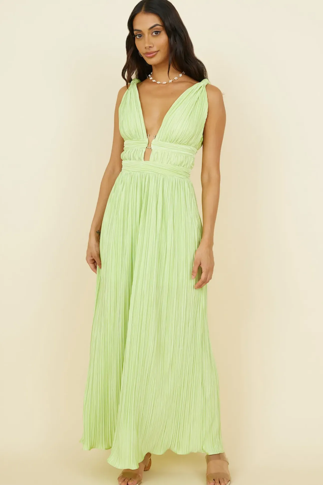 Jupiter Calling Maxi Dress Green