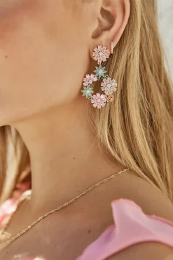 18k Gold Plated Blossom Magic Earrings Gold