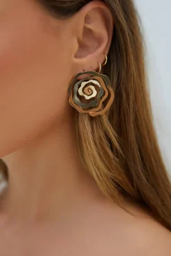 18K Gold Plated Enchanted By You Earrings Gold
