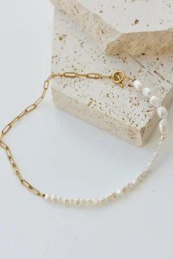 18k Gold Plated Falling Fast Necklace