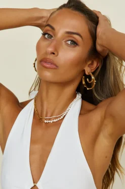 18k Gold Plated Falling Fast Necklace