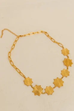 18k Gold Plated Gifted With Love Necklace Gold