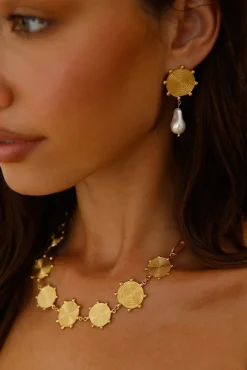 18k Gold Plated Gifted With Love Necklace Gold