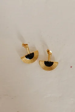 18k Gold Plated Luna Glow Earrings Gold