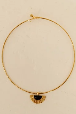 18k Gold Plated Luna Glow Necklace Gold