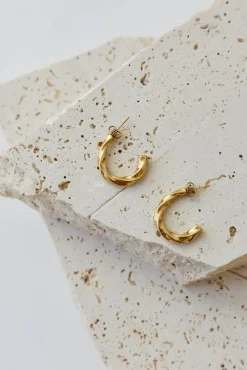 18k Gold Plated Mithriel Earrings Gold