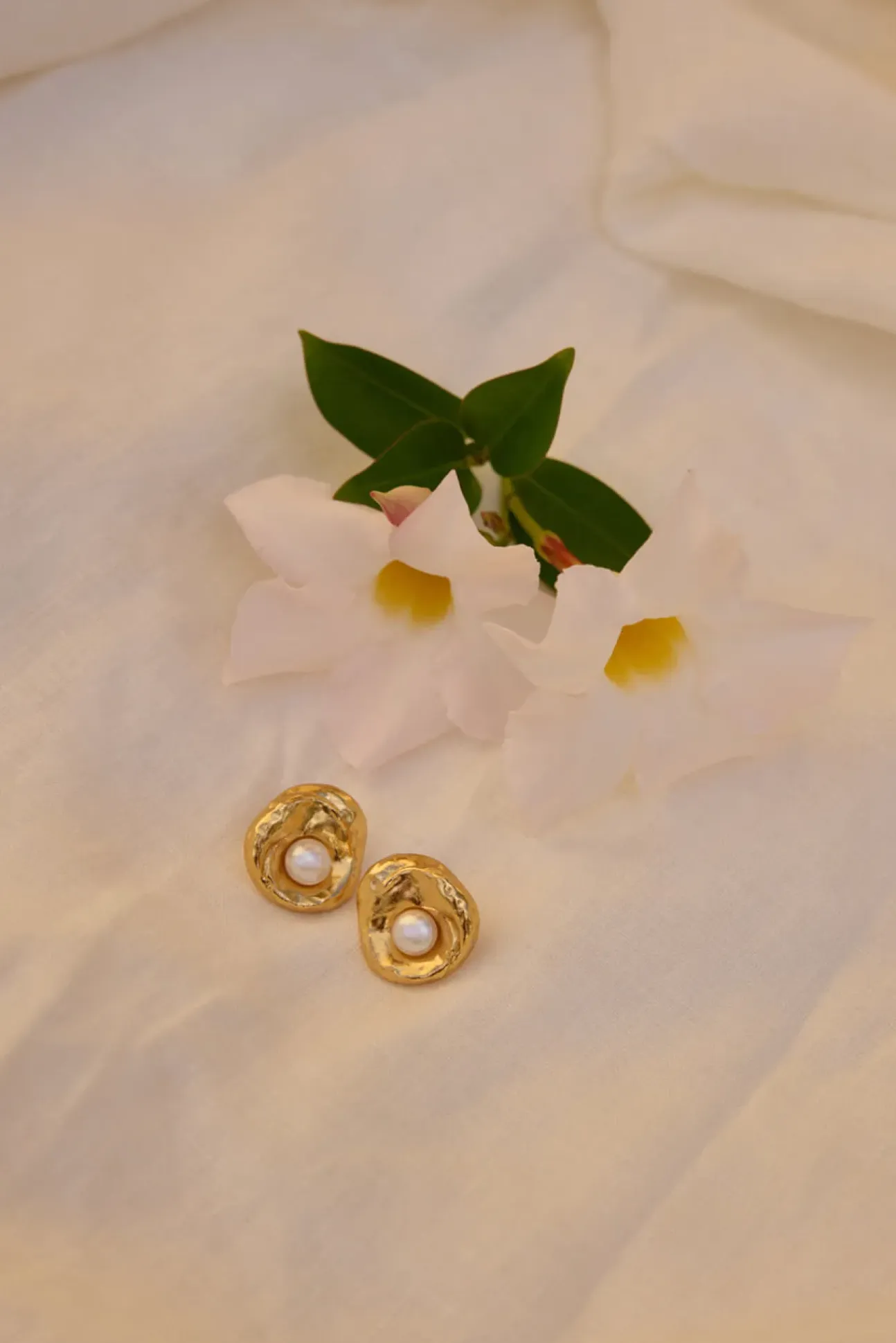 18K Gold Plated Sea Bound Earrings Gold