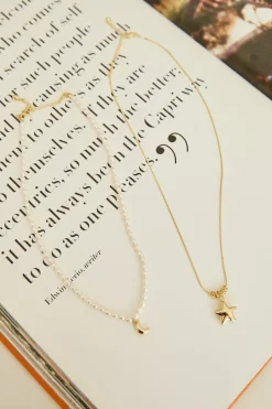 18k Gold Plated Set On You Necklaces Gold