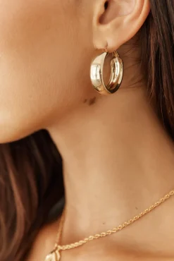 18K Gold Plated True Self Earrings Gold
