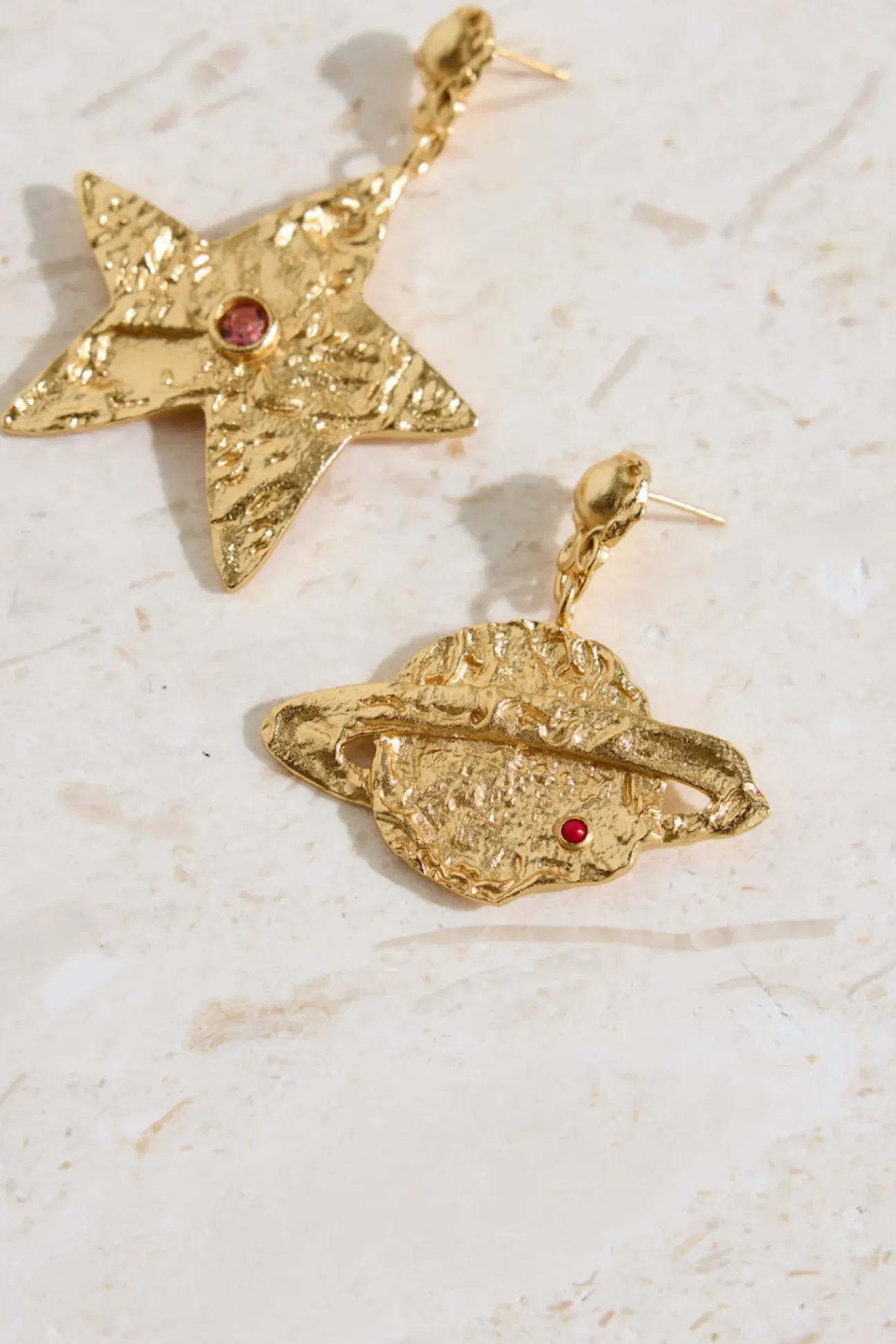 18K Gold Plated Universal Beauty Earrings Gold