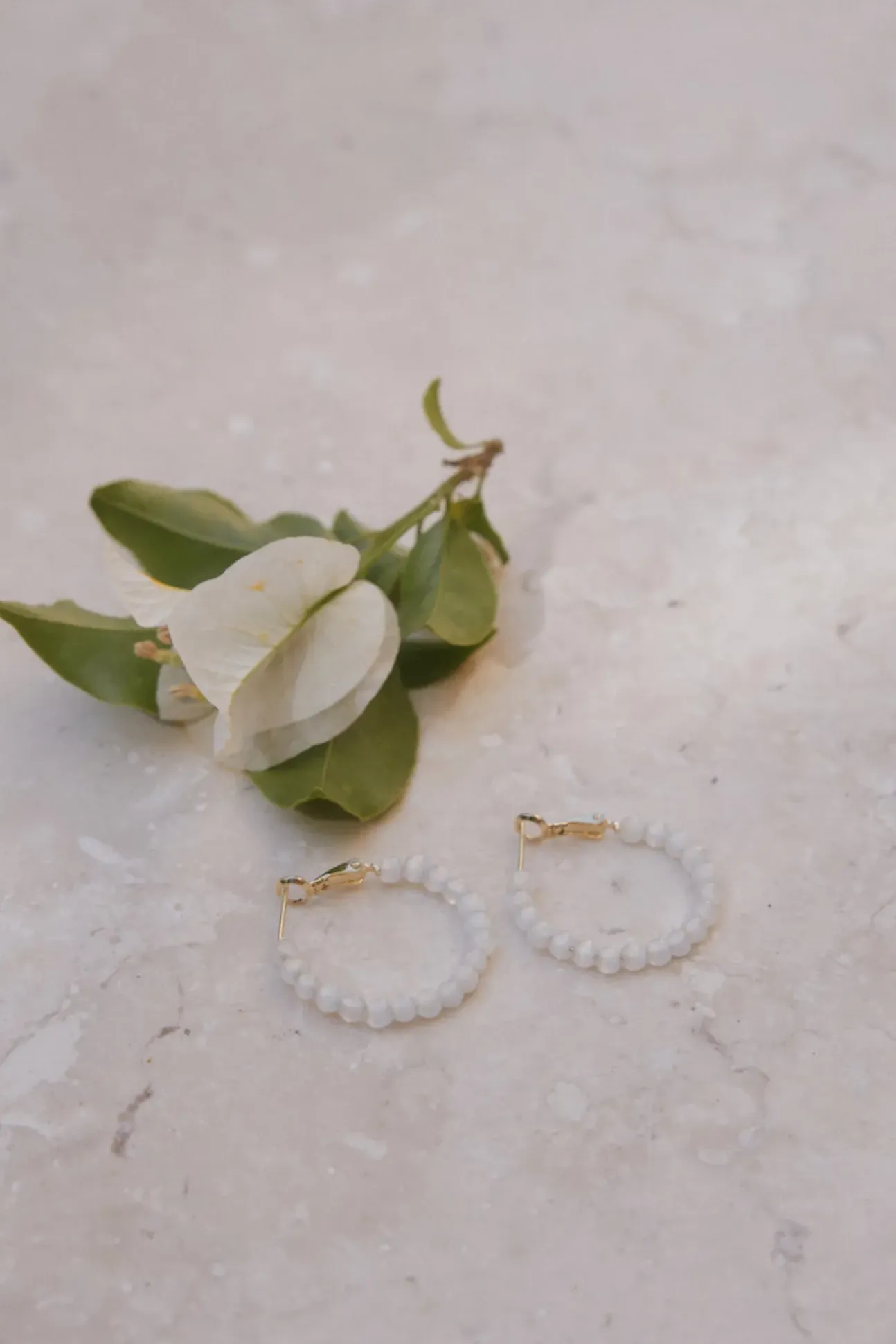 18k Gold Plated WaterBeads Earrings Gold