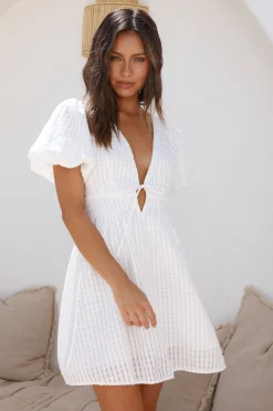 Kite Flying Dress White