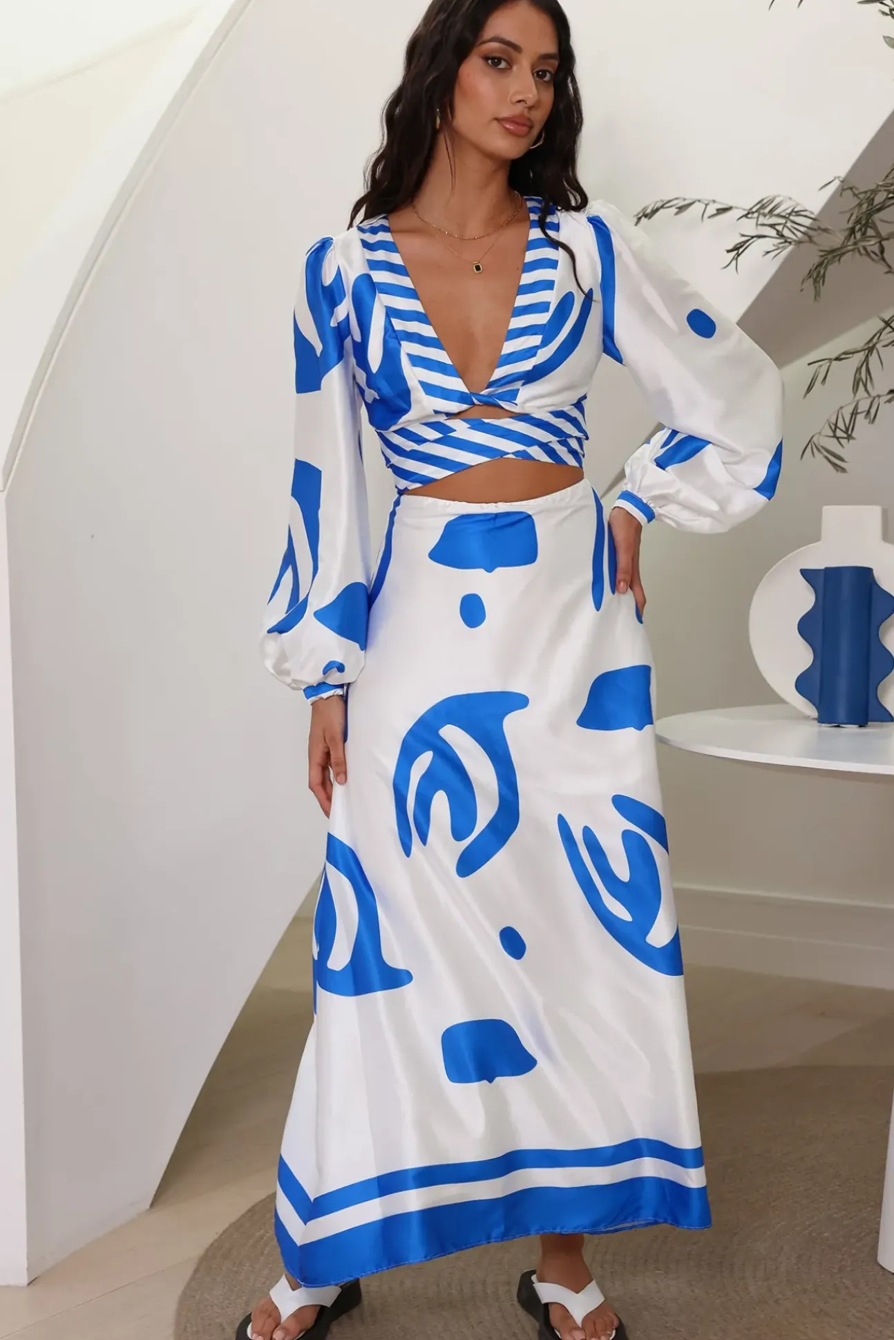 Know Why Maxi Dress White