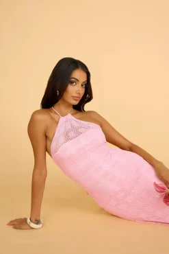 Kombucha Maxi Dress Pink