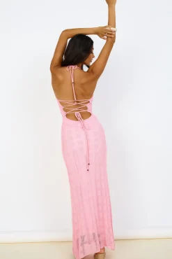 Kombucha Maxi Dress Pink