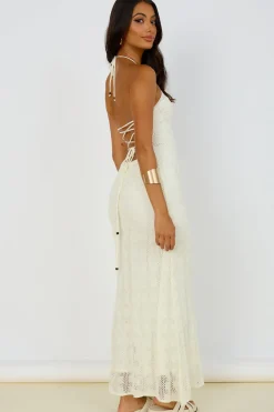Kombucha Maxi Dress White