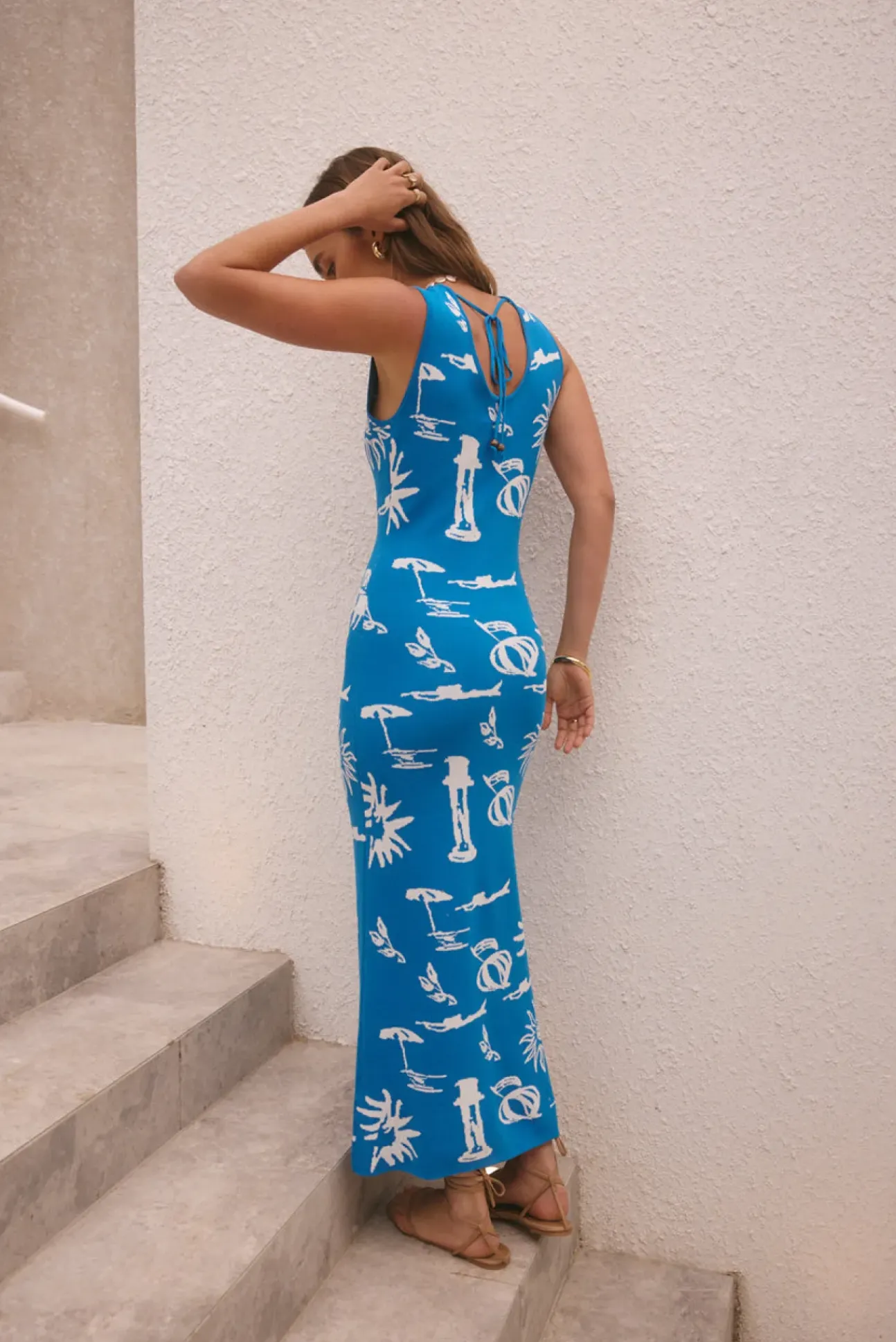 Laguna Maxi Dress Blue