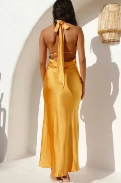 Leading Lady Maxi Dress Yellow