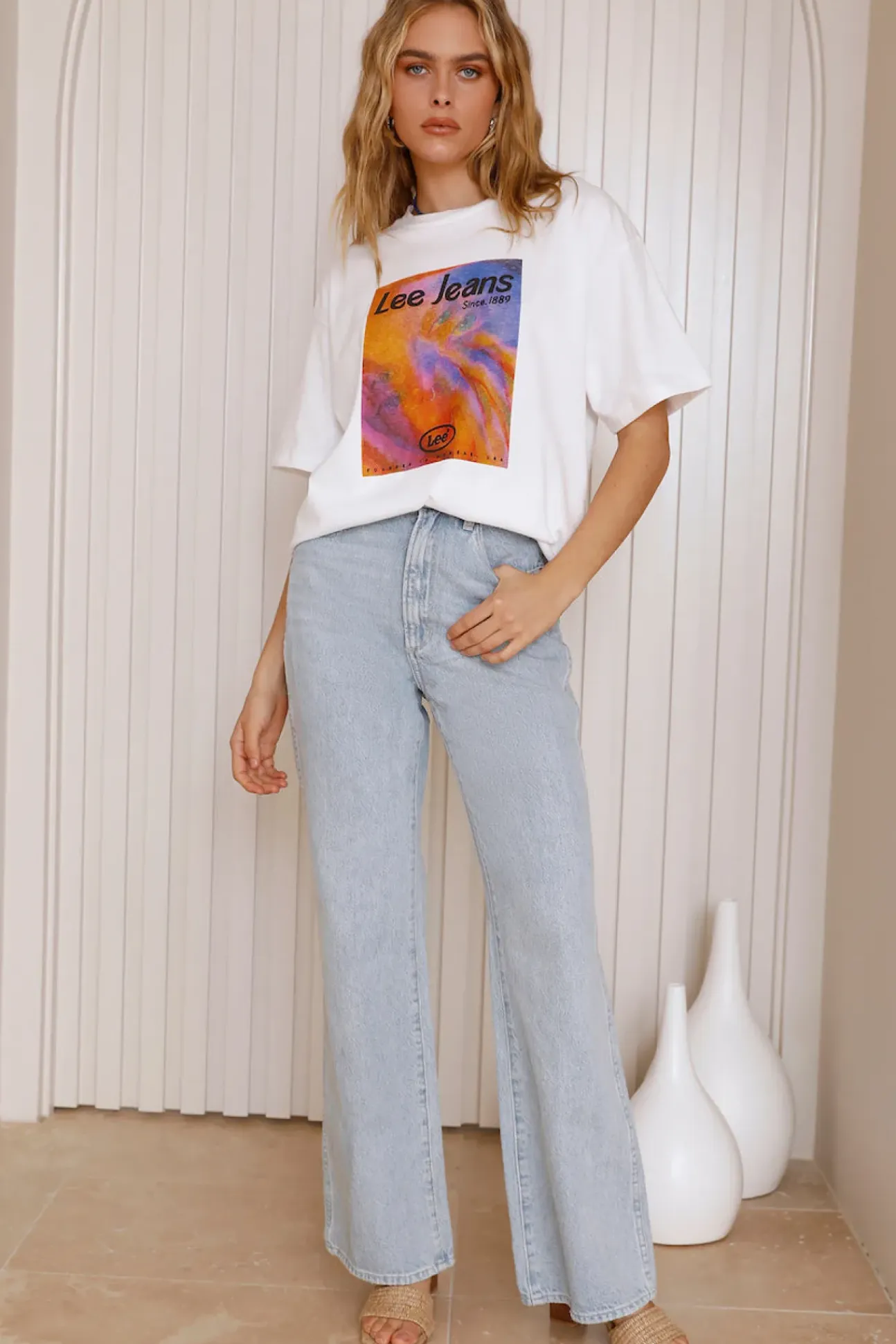 LEE Baggy Tee Seeing Double