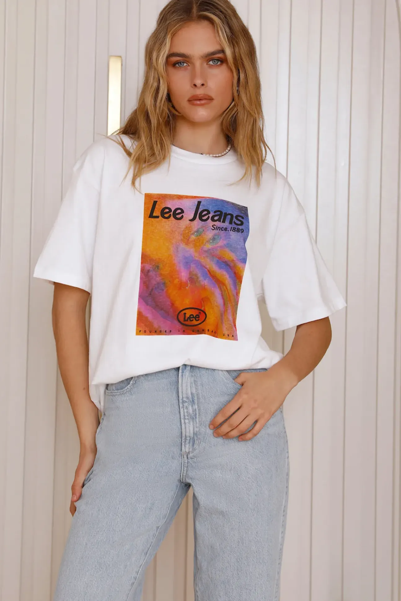 LEE Baggy Tee Seeing Double