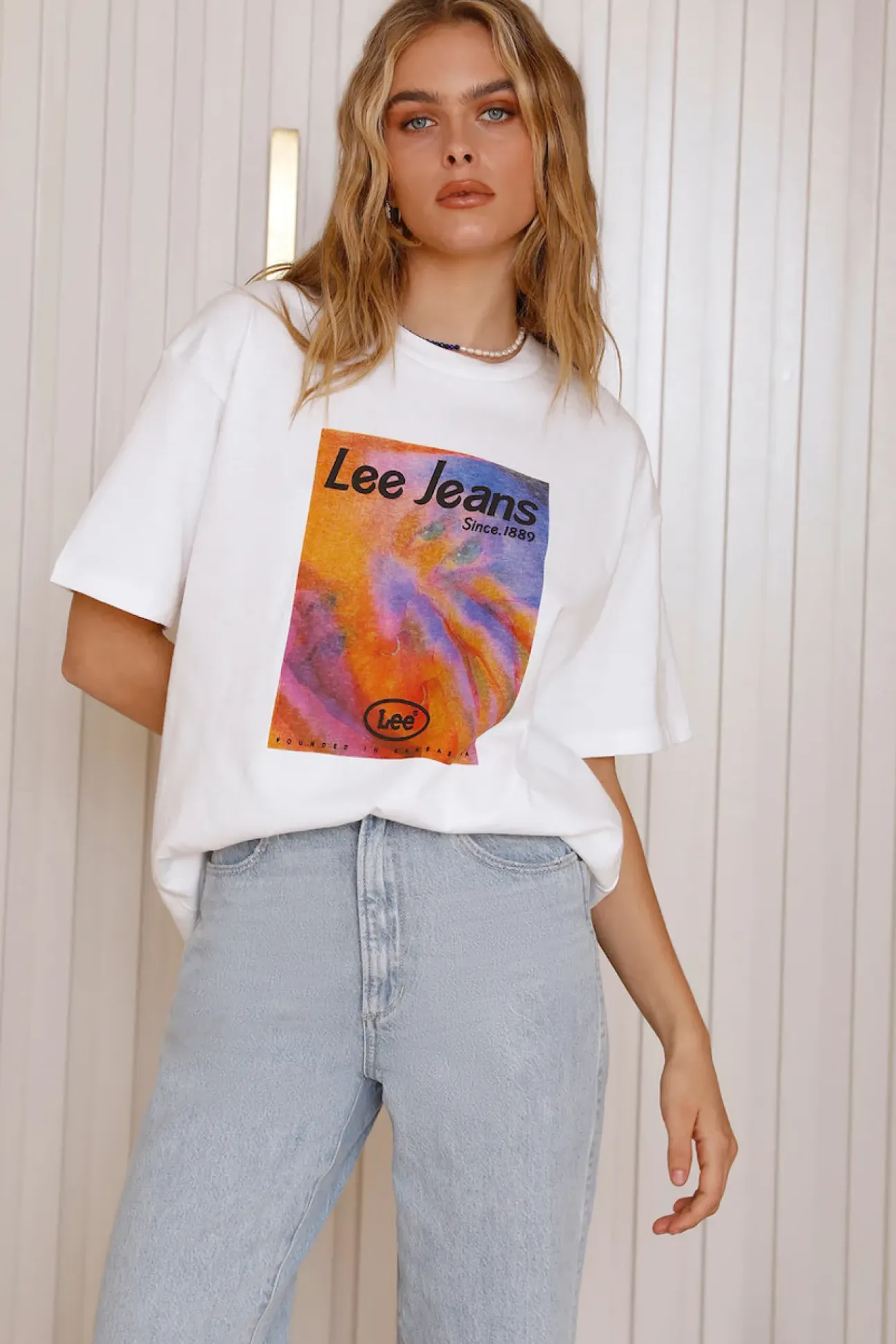 LEE Baggy Tee Seeing Double