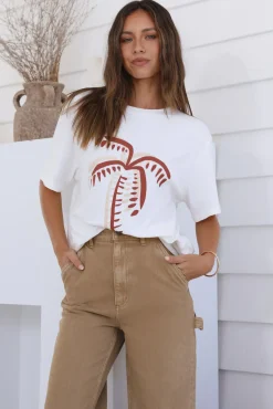 LEE High Baggy Carpenter Jeans Organic Tan