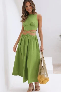 Lifetime Maxi Dress Green
