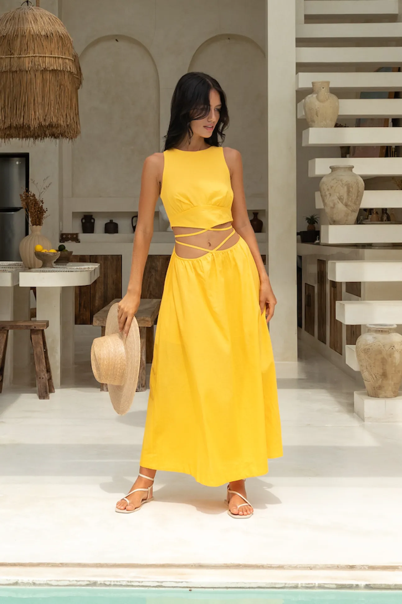 Lifetime Maxi Dress Yellow
