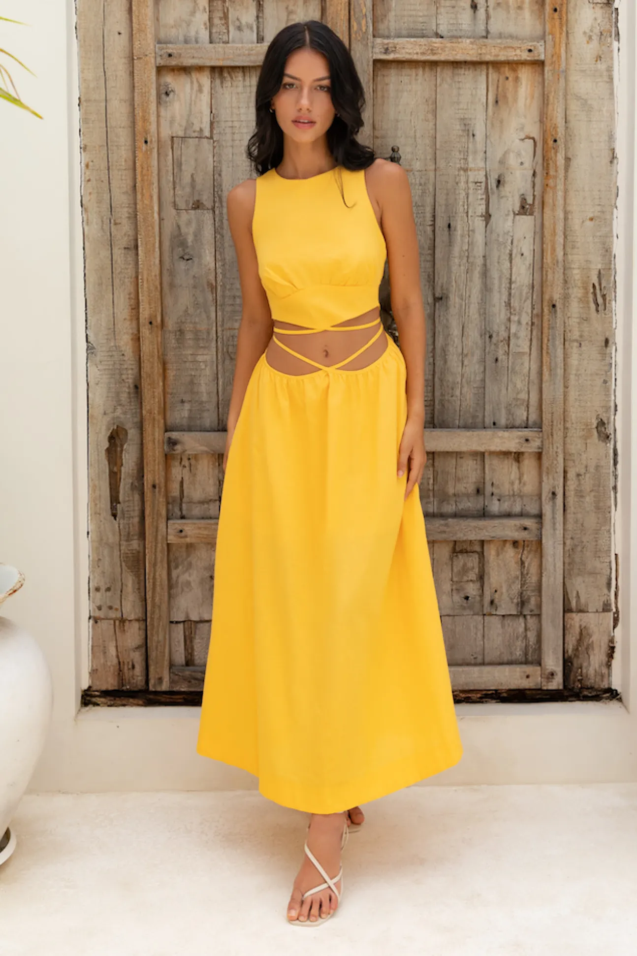 Lifetime Maxi Dress Yellow