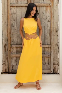 Lifetime Maxi Dress Yellow