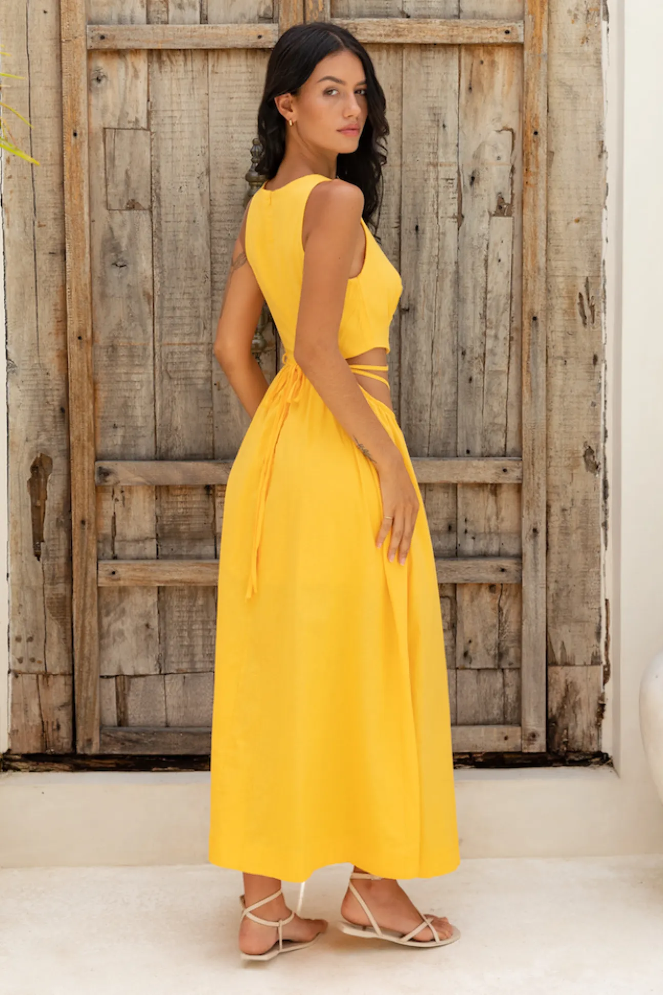 Lifetime Maxi Dress Yellow