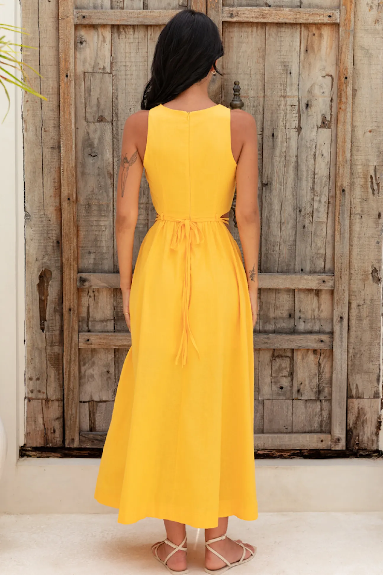 Lifetime Maxi Dress Yellow