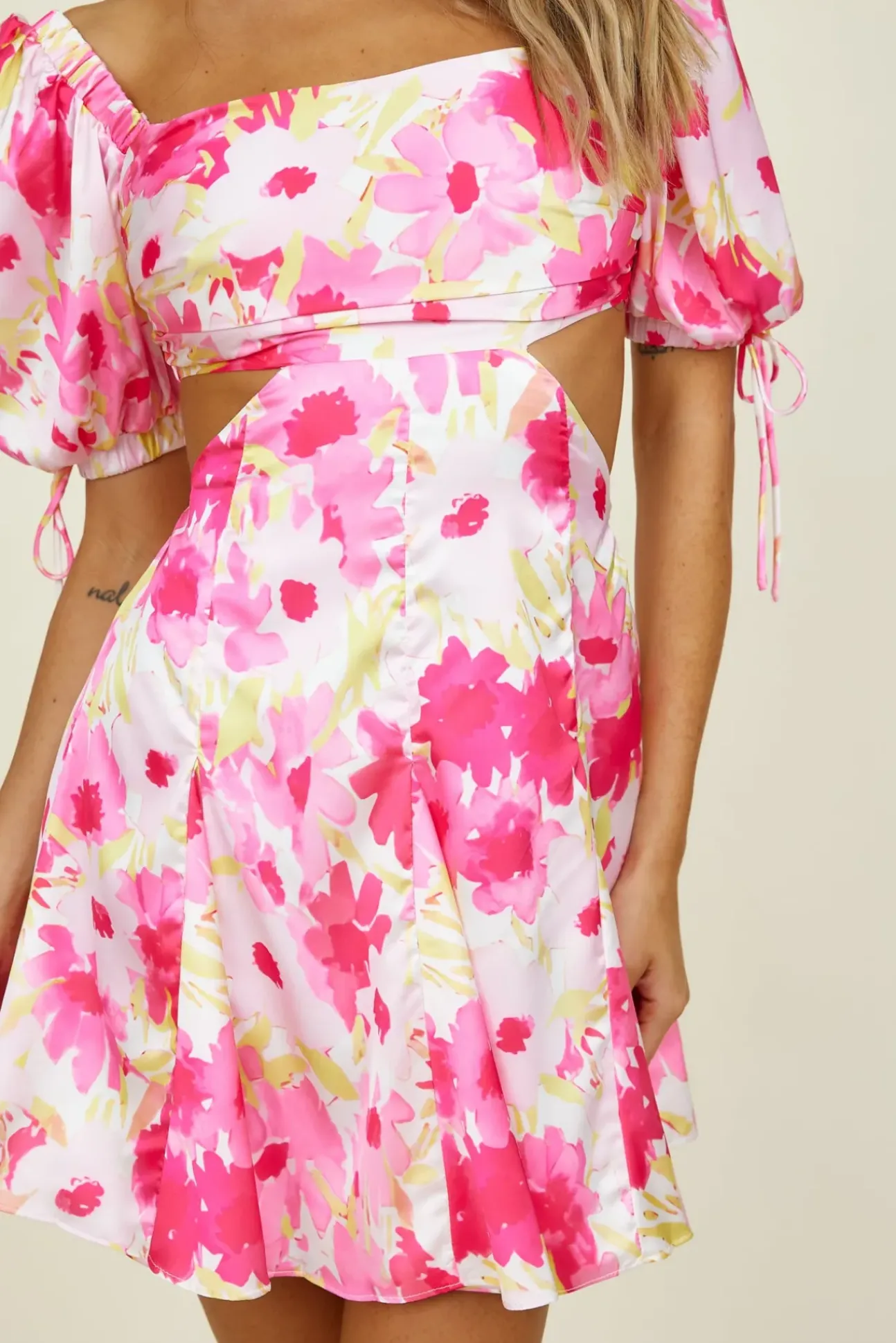 Light It Up Dress Pink