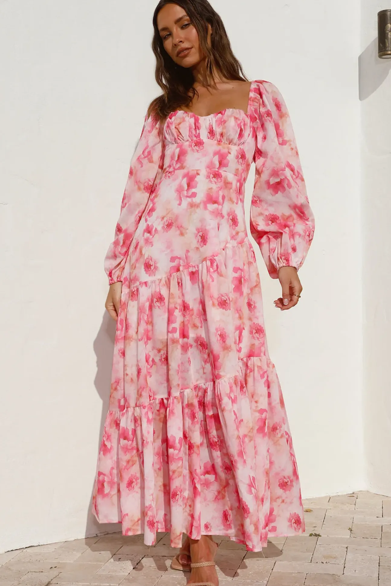Like A Princess Maxi Dress Pink