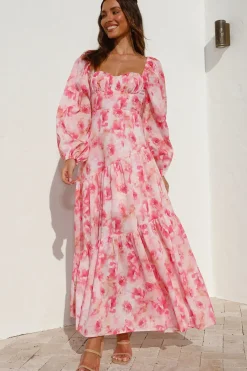 Like A Princess Maxi Dress Pink