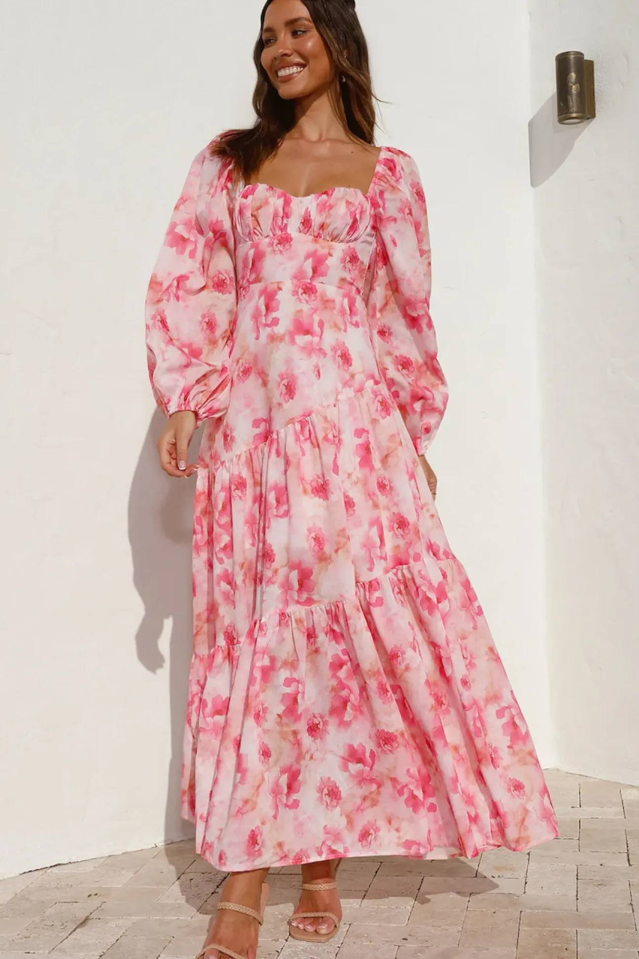 Like A Princess Maxi Dress Pink