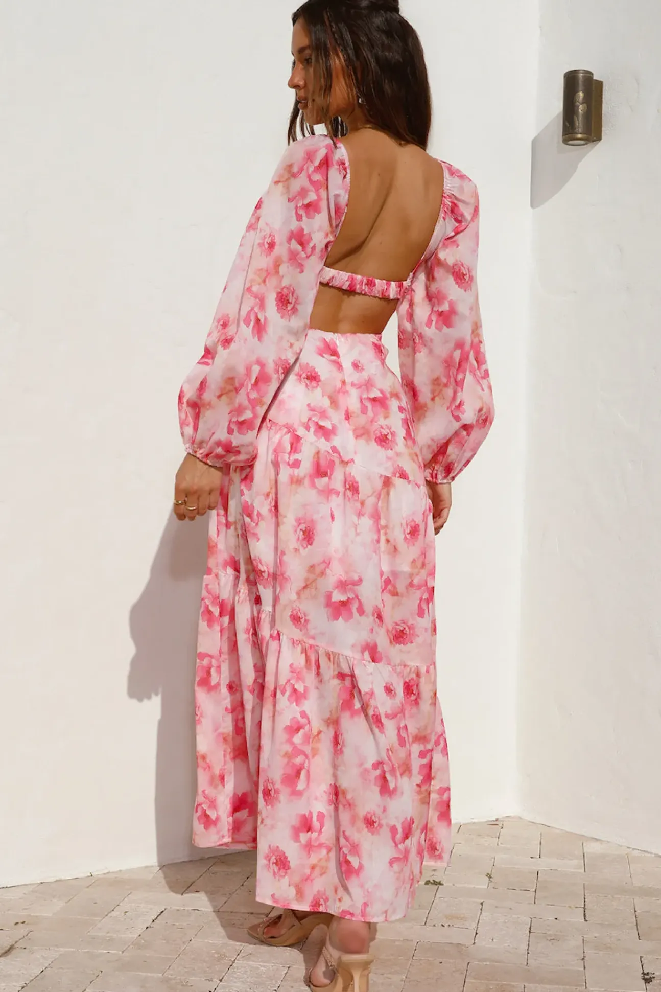 Like A Princess Maxi Dress Pink