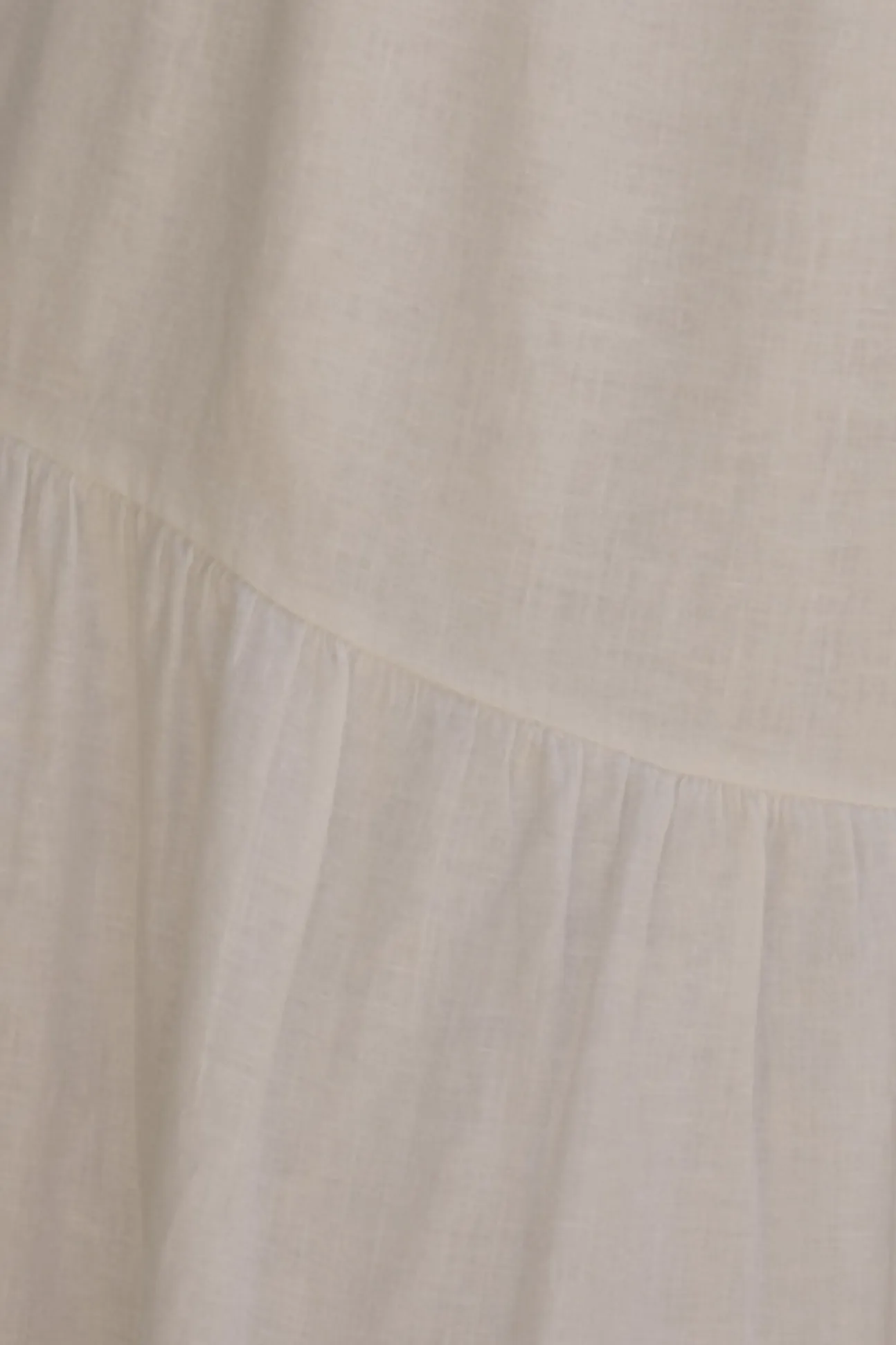 Liliana 100% Linen Maxi Dress White