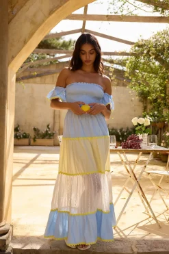 Lillis and Lemons Maxi Dress Blue