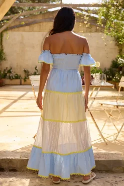 Lillis and Lemons Maxi Dress Blue