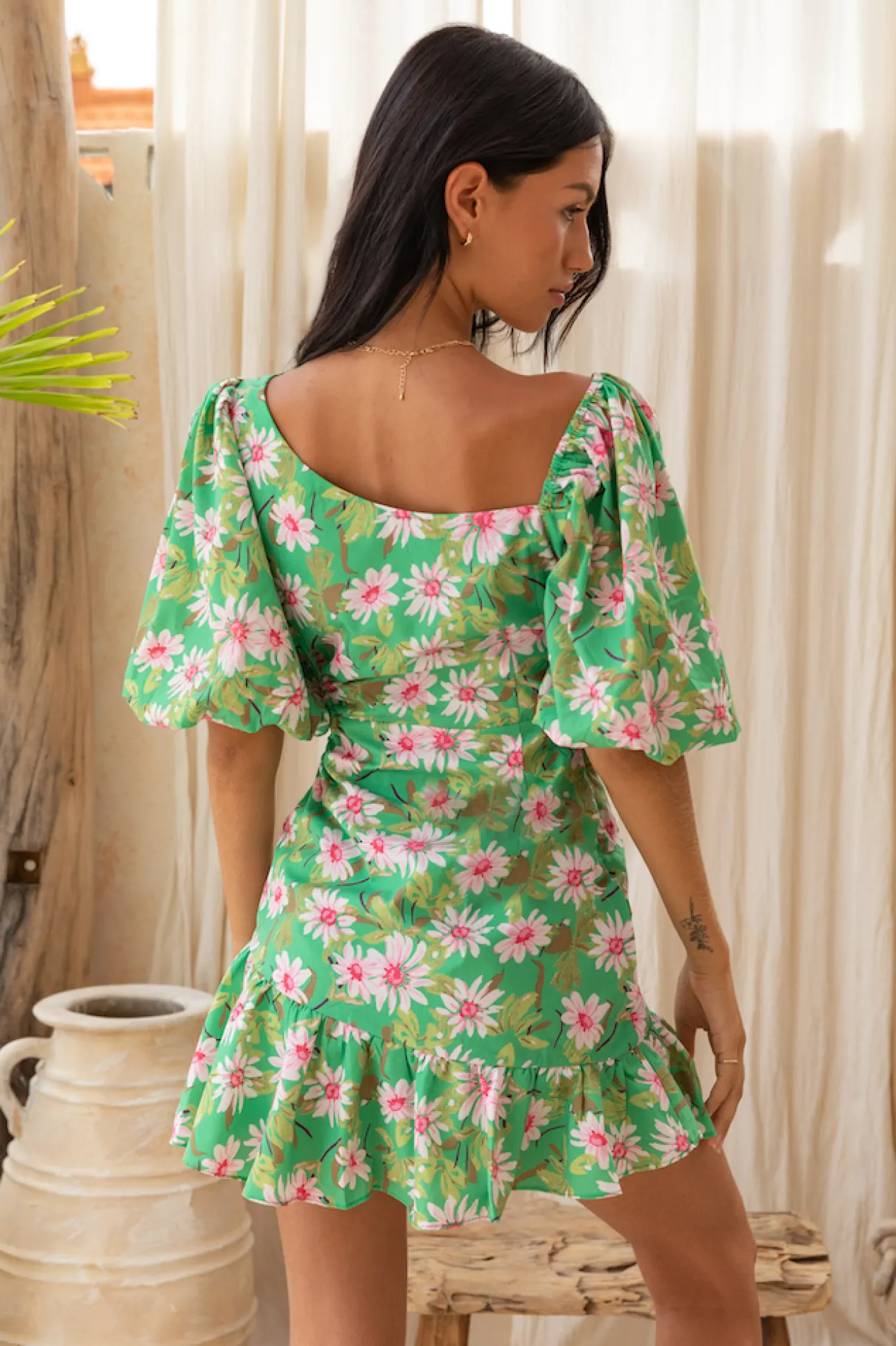 Lilypond Dress Green