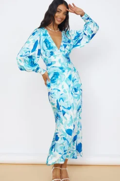 Limitless Possibilities Maxi Dress Blue