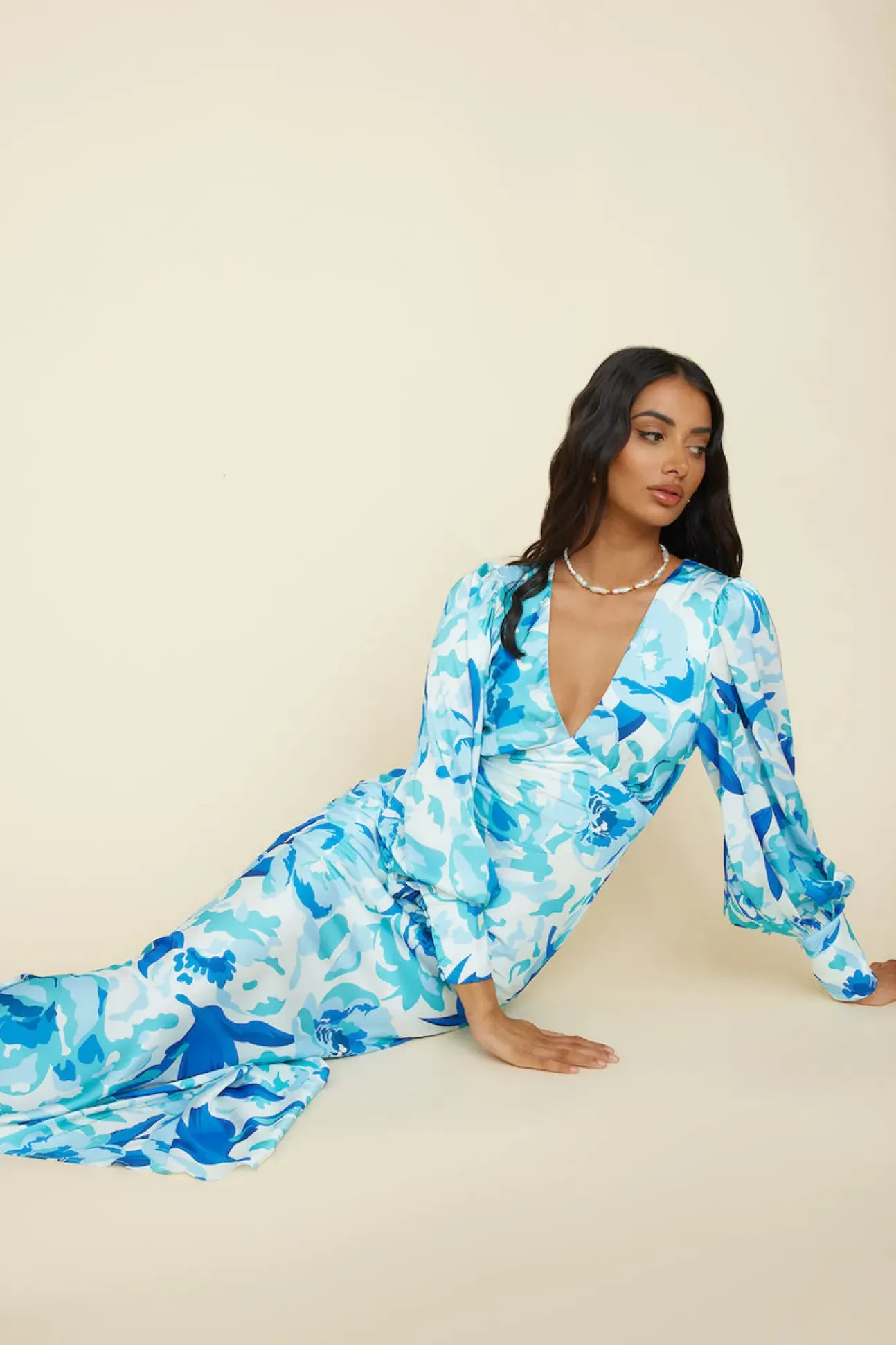 Limitless Possibilities Maxi Dress Blue
