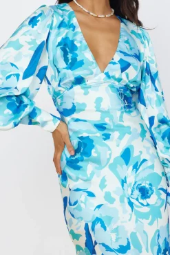 Limitless Possibilities Maxi Dress Blue